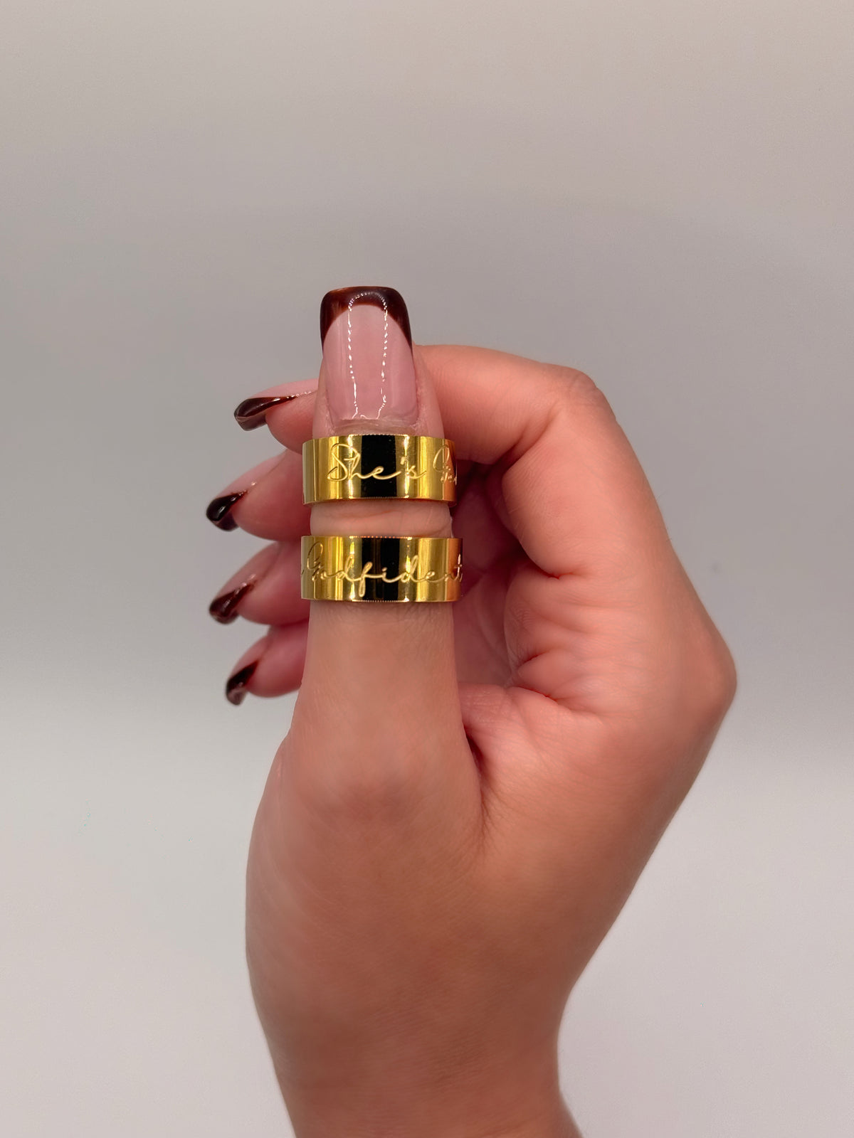 She’s Godfident Ring